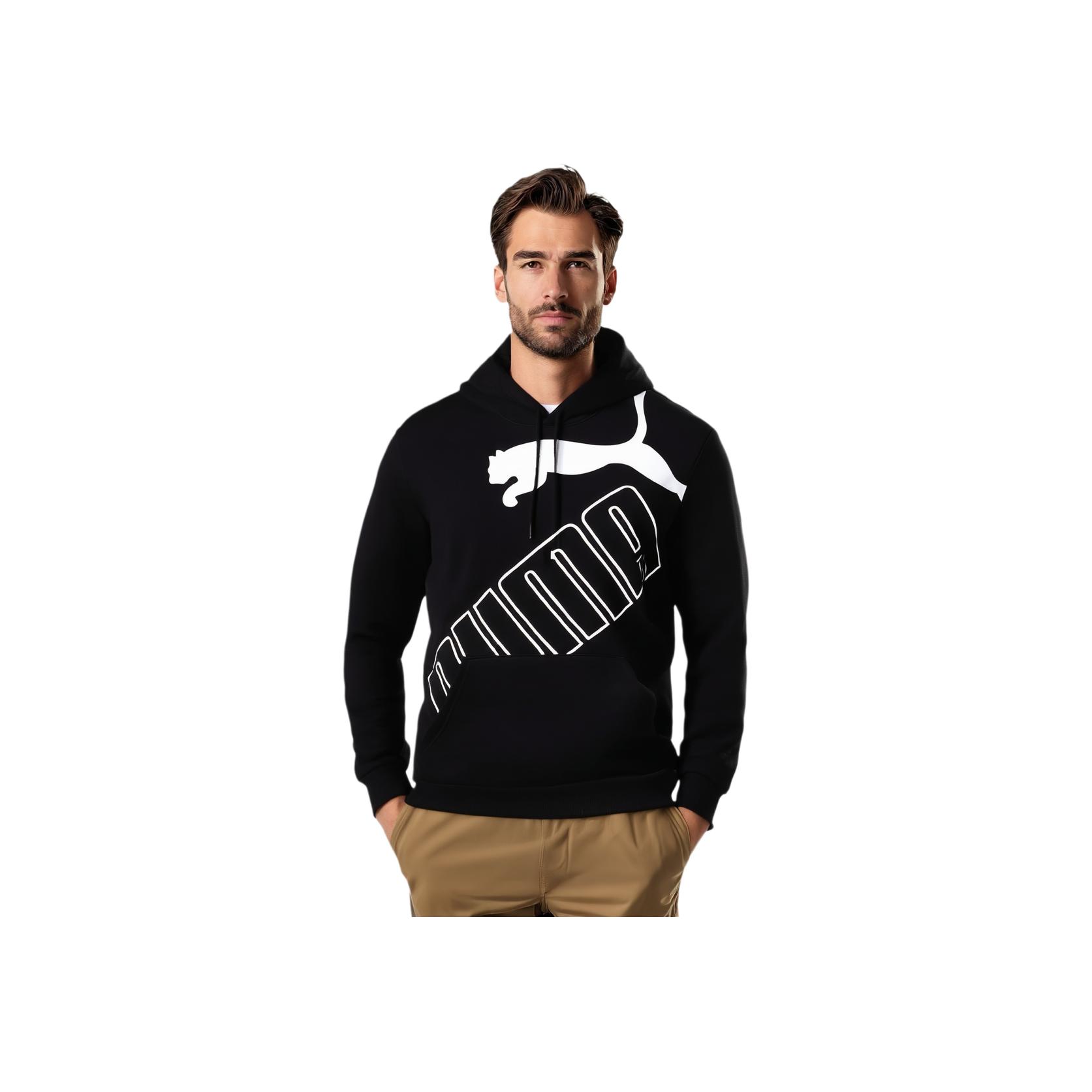 

PUMA Soft Comfortable Warm Hoodie Men hoodies Black 683487-01 S