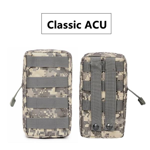 Molle Pouches Tactical EDC Waist Bag 600D Oxford Utility Pack for Outdoor Camping Hunting Molle Vest Backpack Attachment