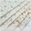 100x150cm Small Floral Printed Fabric Acetate Crease Textured Jacquard Fabric DIY Women's Chiffon Floral Dress Shirt