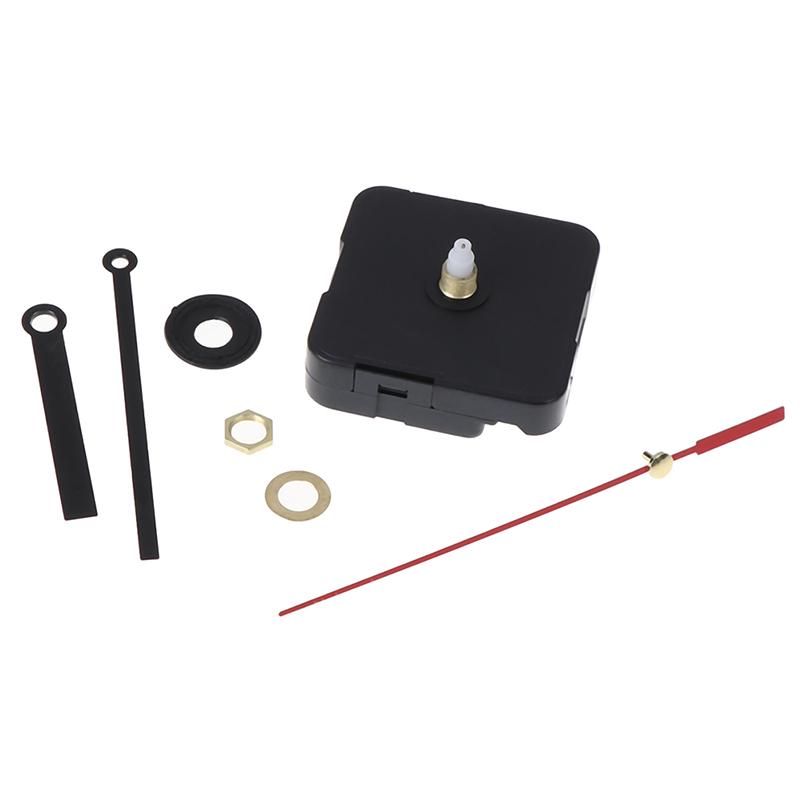 1Set Silent Quartz Clock Movement Clockwork Mechanism Kit DIY  With Hook Drop