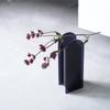 Modern Boho Style Rectangular Clear Acrylic Flowers Vase Iridescent Aesthetic Home Decor Artistic Room Decorative