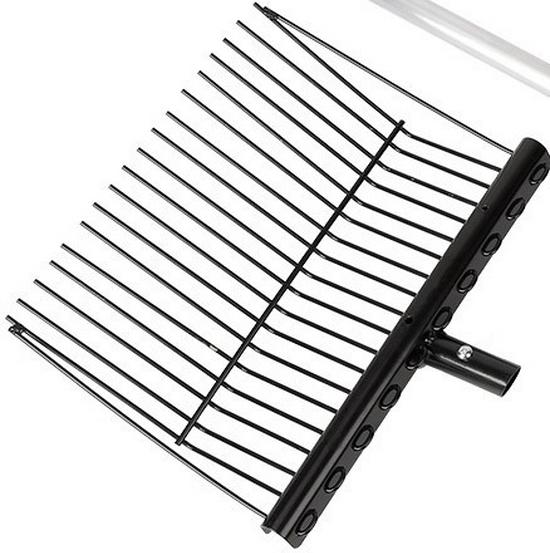 Cross Fork Manure & Hay Iron Fork Head for Equestrian Use (8802039) One Size