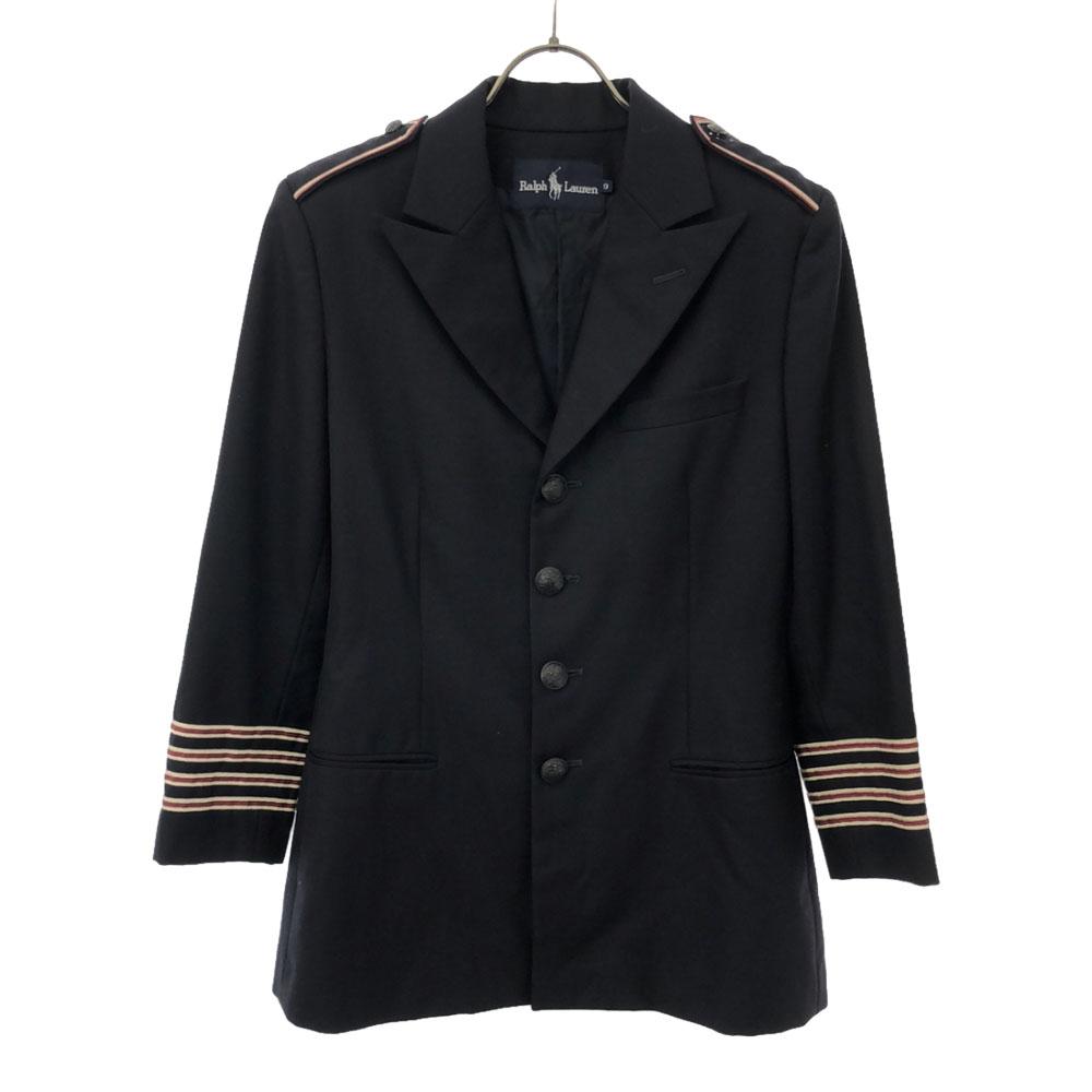 

RALPH LAUREN wool Jacket 9 black Women Used