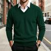 Maglione Pullover in Maglia da Uomo Autunno Inverno, Top Casual Quotidiano per Casa e Uso Esterno