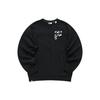 Fila Fusion Tokyo Studio Logo Pattern Sports Hoodie Unisex Hoodies Deep-Black T11U216207FBK