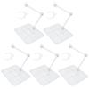 Morisho Universal Plastic Model Kit Display Stand 3mm Axis Action Base HG RG 1/144 Compatible 5 Pieces