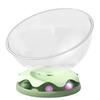 Space Capsule Interactive Cat Turntable Toy