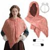 Dames Shawl Wrap van Katoen Linnen met Franjes voor Alle Casual Kleding