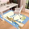 Custom personalization Peter Rabbit Print Area Rug - Soft, Washable Non-Slip Indoor Mat,Living Room,Home&Office Decorative Rug