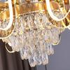Crystal Pendant Light, High-end and Atmospheric Villa Living Room Dining Room Pendant Light Hall Main Light