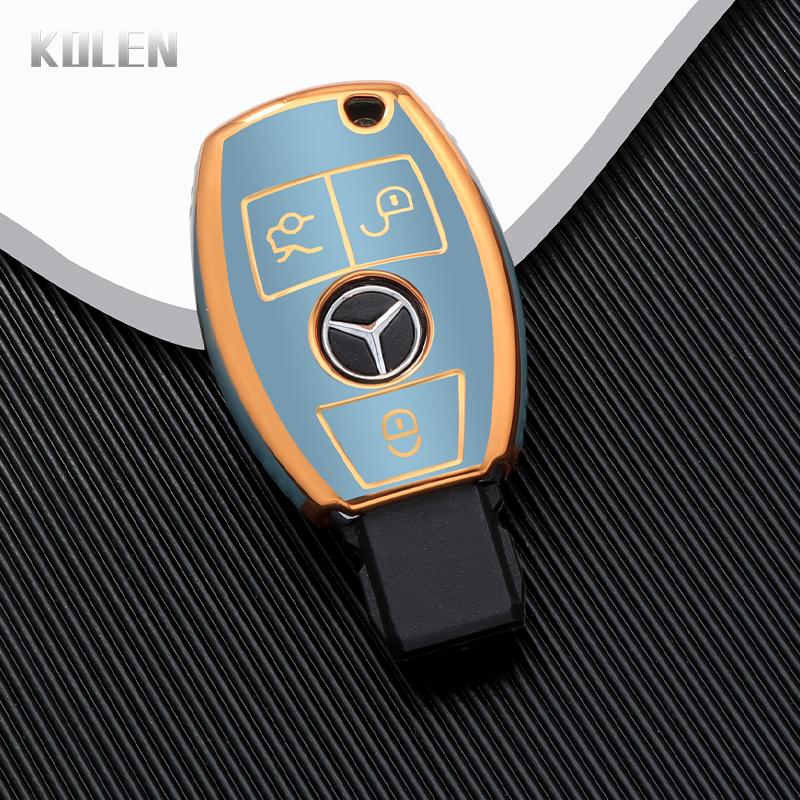 

Tpu Car Key Cover Case Shell Fob For Mercedes Benz A B C E S G R Class Gls Gla Glk Glc Cls Cla Amg W204 W205 W212 W463 W176 W251