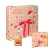 Christmas Calendar Advent Boxes 2025 Empty Calendar Advent Box Foldable Christmas 24 Days Calendar Gift Filling Box for Festival