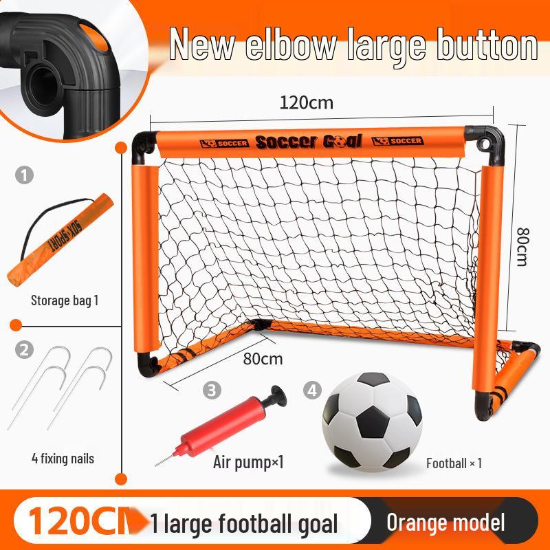 Portable Folding Kids' Football Goal: Indoor/Outdoor Sports & Early Education Toy