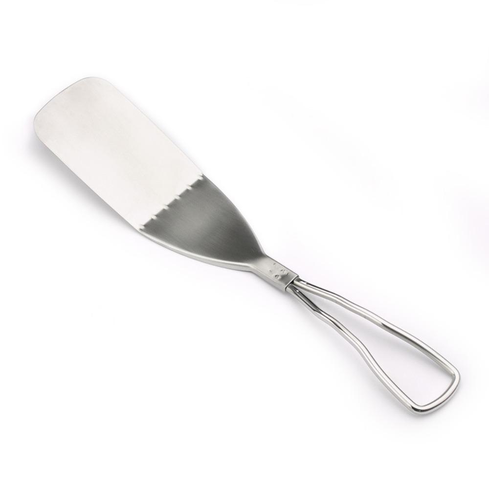 Stainless Steel Cake Spatula Silver Barbecue Shovel Pizza Turner Steak Spatula  Teppanyaki