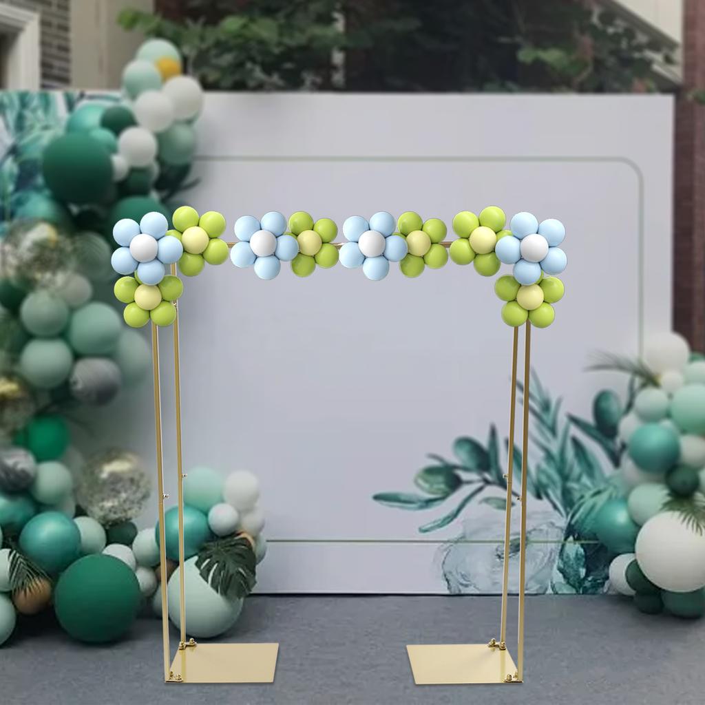 3.9ft Tall X 3.3ft Square Wedding Garden Arch Stand Suitable for Wedding Decoration New Year's Decoration