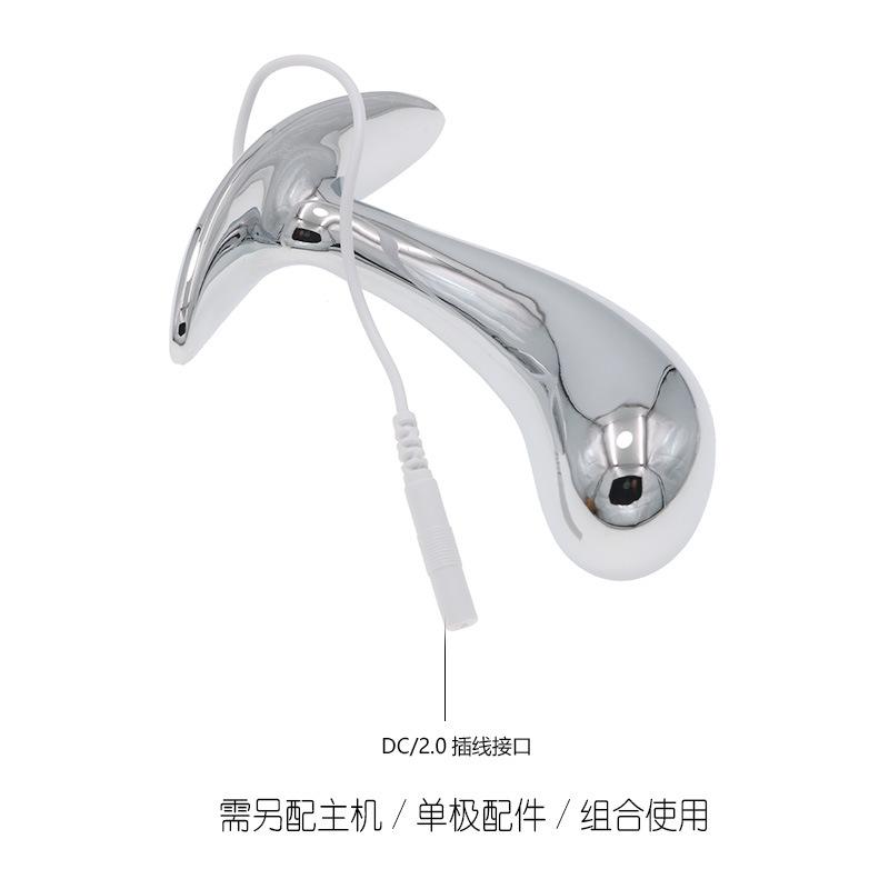 Electric Shock Butt Plug Thumb Sexy Back Court Male and Female Masturbation Tool Adult Toy Chrysanthemum Climax Single Pole
