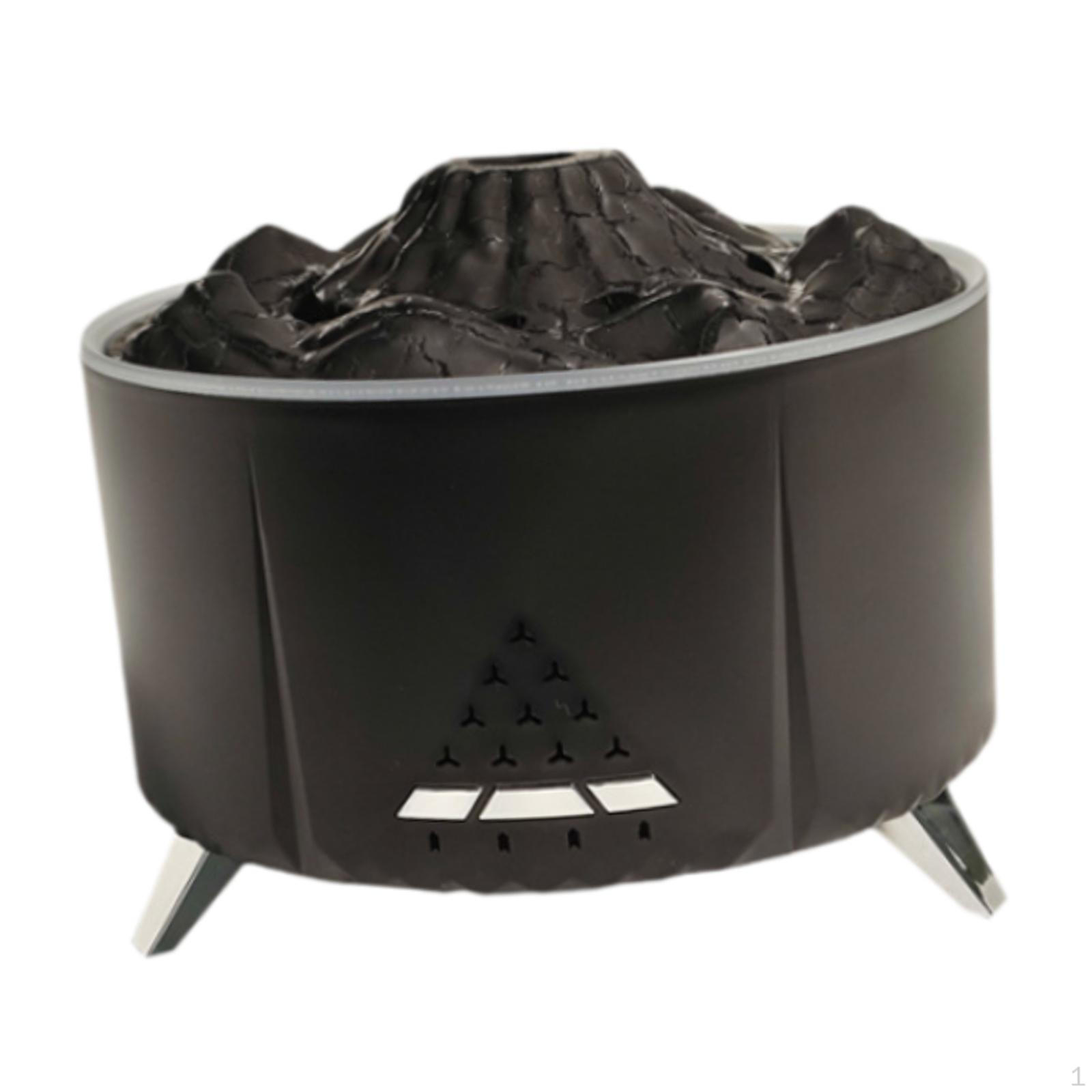 

Увлажнитель пламени с динамиком, имитация камина в подарок для отеля, черный