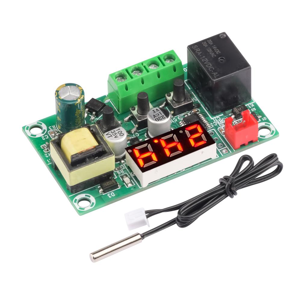 DC5V/12V/24V AC110-220V W1209 LED Digital Constant Temperature Controller Thermometer Switch Module Waterproof NTC Sensor