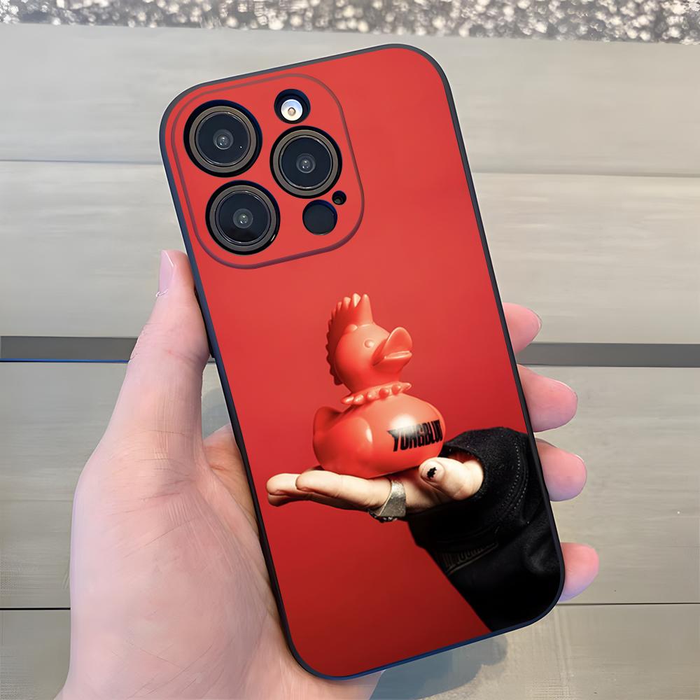 

Y-Yungblud Hot Singer Phone Case For IPhone 17 Air 16 E Pro Max 15 14 13 Mini 12 Pro 11 Max Plus Black Soft Shell iPhone 14ProMax