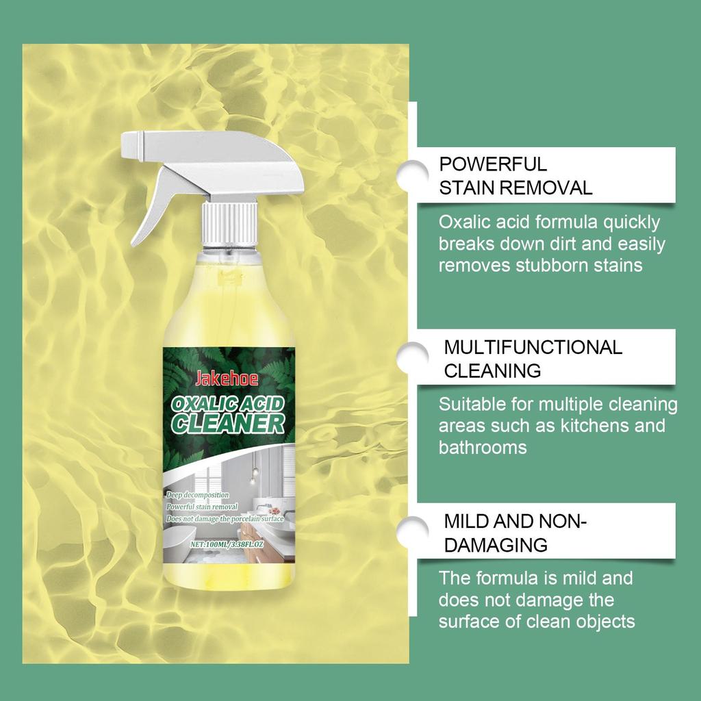 Oxalic Acid Cleaner Toilet Bowl Cleaning Stains Urine Stain Removal Cleaner