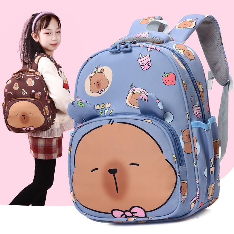 And Functional Stylish Cartoon School Bag For Children Comfortable Lightweight Design