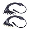 5.5x2.1mm Solar Charging Cable 6 In 1 5525 5521 Option for Multiple Device Outdoor Expeditions Power Supply