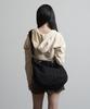 Peanut Loop Spiral Canvas Cross Bag Black