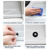 Car Door Shock Absorber Gasket Sticker Soundproof Protector Pads For Peugeot 208 308 206 307 207 3008 407 508 2008 5008 406 408