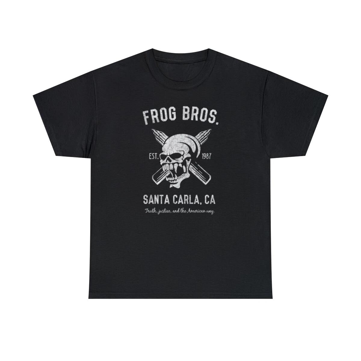Frog Bros Retro Graphic T-Shirt, Sizes S-5XL S