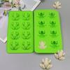 8-hole 3d Mini Frog Silicone Molds Baking Molds for Candy Chocolate Ice Cubes Desert Biscuit Fondant DIY Cake Decorating Tools