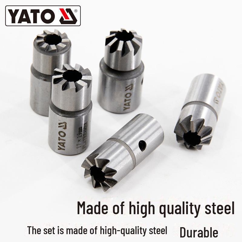 YATO Diesel Fuel Injector Nozzle Repair & Maintenance 8-Piece Set - Professional Auto Repair Tools
