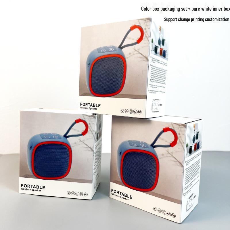 2025 Portable Mini Bluetooth Speaker - Little Cannon, Outdoor Wireless Speaker with Card-Playing Feature.