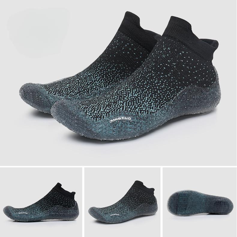 Outdoor-Wasserschuhe für Männer und Frauen, schnell trocknend, Barfuß-Aqua-Socke, Indoor-Fitnessstudio, sportliche Sportschuhe, rutschfeste, weiche Aqua-Schuhe, Strand, Pool, Surfen, Yoga, Wandern
