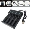MultiModel Compatible Rechargeable 18650 Battery Charger for 21700,26700,14500,18500,26650 with Overcharge Protections