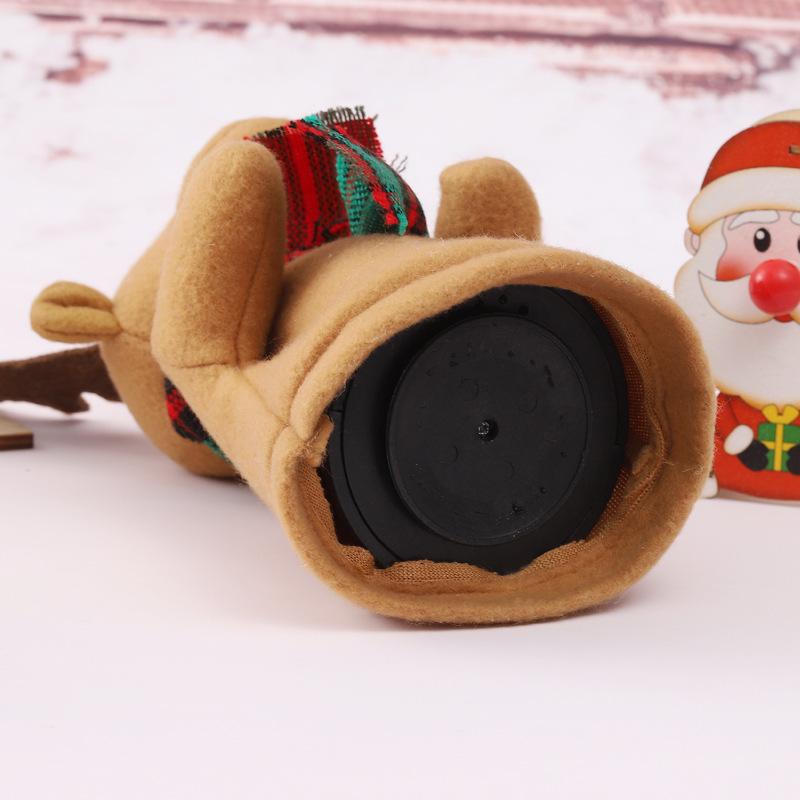 Rotating Reindeer Singing Santa Claus Christmas Toy Gift