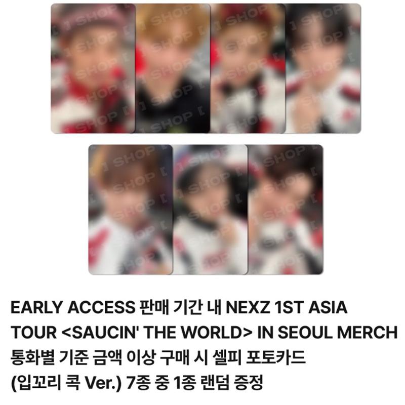 [Pre-order] NEXZ 1ST ASIA TOUR [SAUCIN' THE WORLD] IN SEOUL MD
