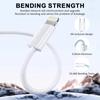 60W Fast Charging Nylon Braided USB-C to Type C Color Cable PD For 13 14 Pro Max 11 12 XR XS Max Plus Samsung Data Sync