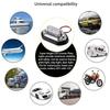 1/2Pcs 6 LED Car License Number Plate Lights Universal Waterproof Taillight SUV Truck Trailer Van Tag Step Lamp White Bulbs