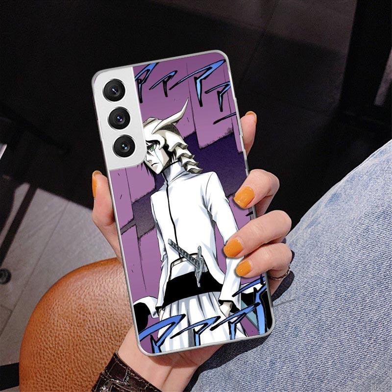 

Чехол для телефона Bleach Улькиорра Сифер 4 для Samsung Galaxy S26 S25 Edge S23 S24 Ultra S22 Plus S21 S20 FE Уникальный чехол Мягкий чехол Ga Samsung S23 Plus