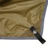 210T Polyester Fabric Outdoor Rhombic Waterproof Sun Proof Camping Ground Mat Tent Hammock Awning(Light Tan )