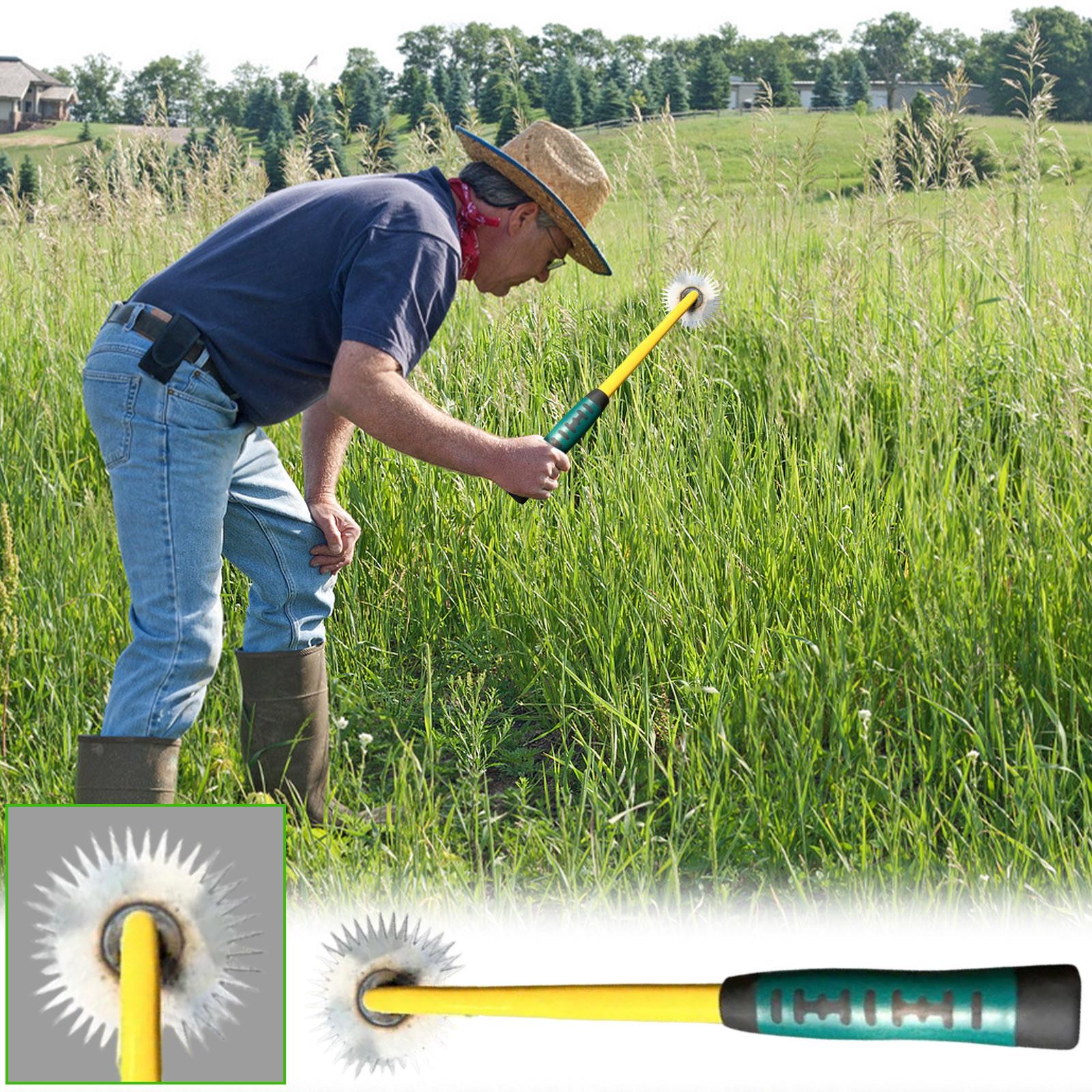 

Yellow Sunflower Weeder With Thick Plastic-coated Handle One Size