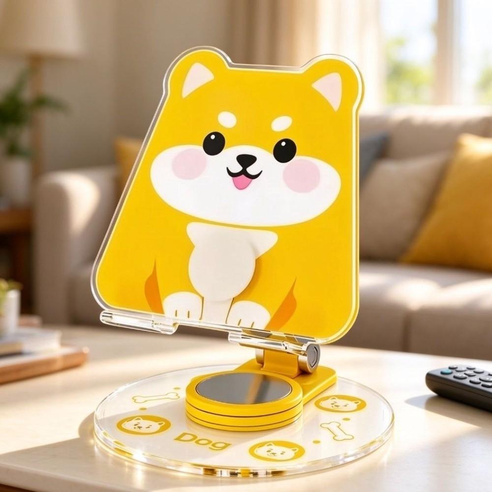 Foldable Phone Stand Adjustable Phone Bracket Tablet Stand Acrylic Animal Phone Stand FaceTime