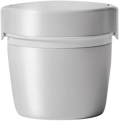 Asvel Hellgrau Lunch Cafe Bento Spülmaschinenfest Hält Becher von Kleinem Antibakteriellem Mittel HLB-CD500S Behälter, Isoliert, Schüssel, Box, 500ml, Sicher, 1,2 Reis,