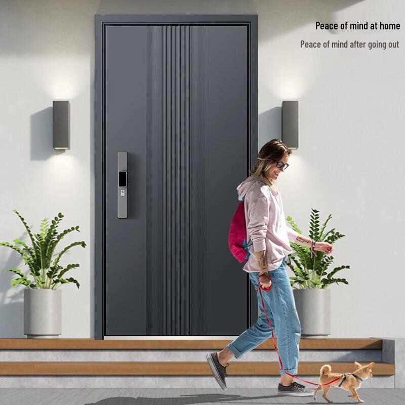 Zhizhou Smart Security Anti-theft Door CN Plug (adapter Included)