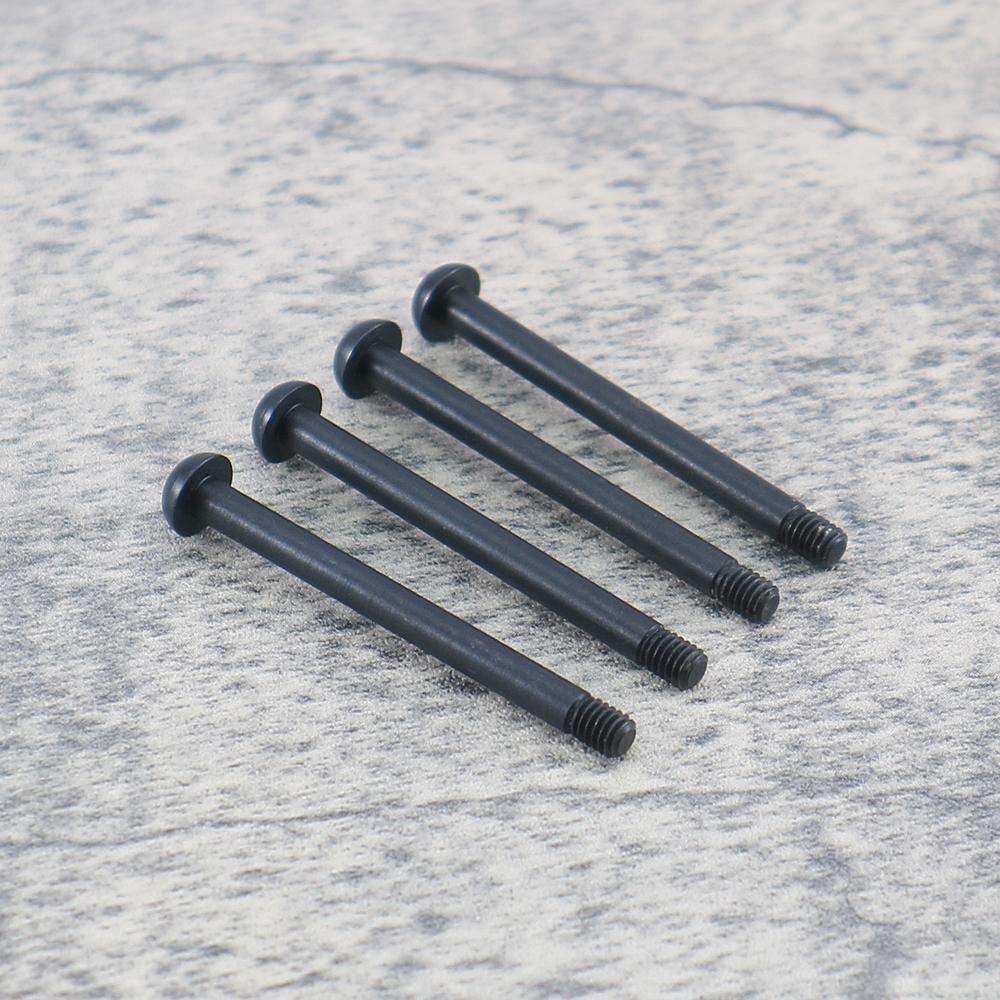 RCAWD 4PCS/SET HINGE PIN FRONT UPPER Suspension Arm M4X46MM for Arrma 1/7 1/8 Series Cars Hopups Upgrade Parts