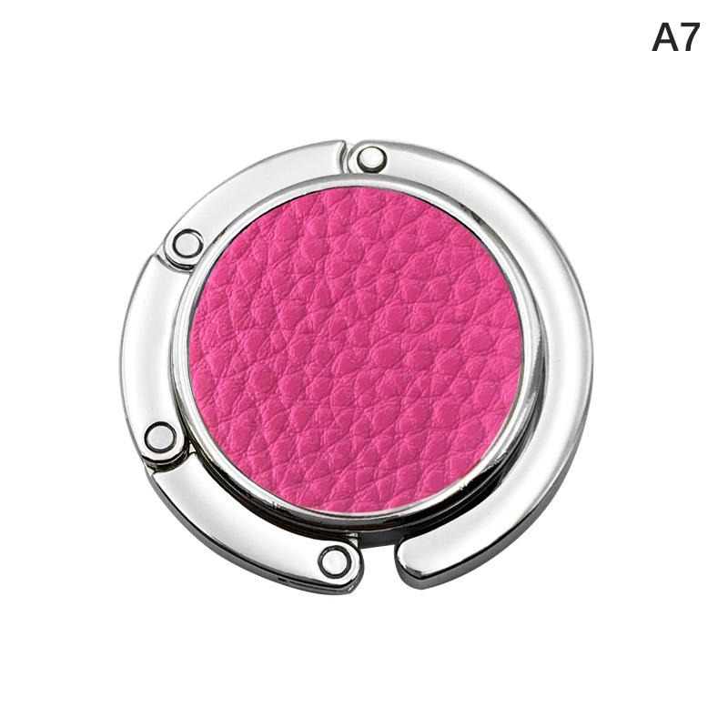 Круглый портативный складной металлический крючок для сумки вешалка для сумок держатель для хранения женских сумок для использования в помещении на открытом воздухе в офисе на столе 497₽