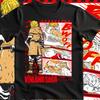 Vinland Saga T-Shirt Anime Muster T-Shirt Manga Fan Shirt Herren und Damen Sommer Baumwolle Locker Mode Kurzarm Top