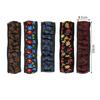 38cm Car Steering Wheel Cover Flowers Print Anti-slip Universal Auto Steering Wheel Protector Interior Accessories
