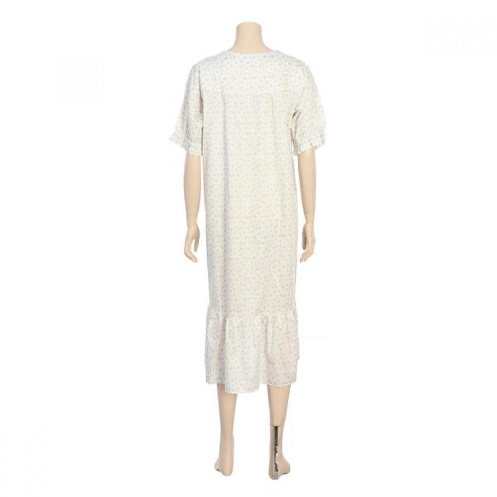 Barbara Women S 100  Cotton Floral Print dreSS Homewear Agw4618l 