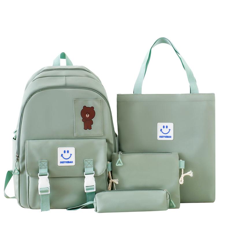 Neue Mode Waldschul-Campus-Ausflug Rucksack Koreanische Version Schlicht und modisch Studenten Freizeit-Schultasche